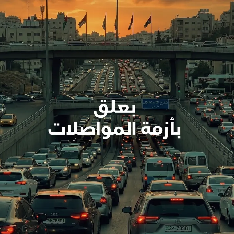 بعلق بأزمة المواصلات